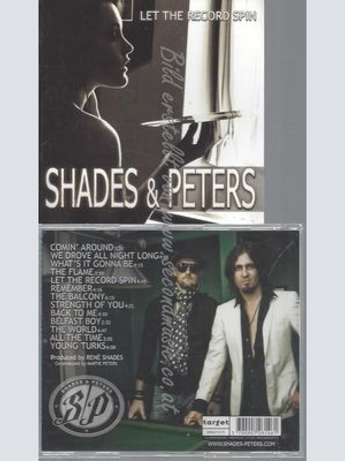 CD--SHADES & PETERS--LET THE RECORD SPIN