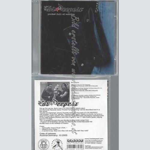 CD--LOS DEEPEST--POCKET FULL OF NOTHING