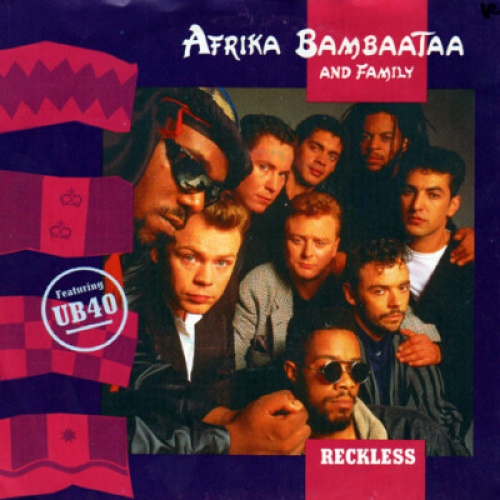 7", Single Afrika Bambaataa And Family* Featuring UB40 - Reckless