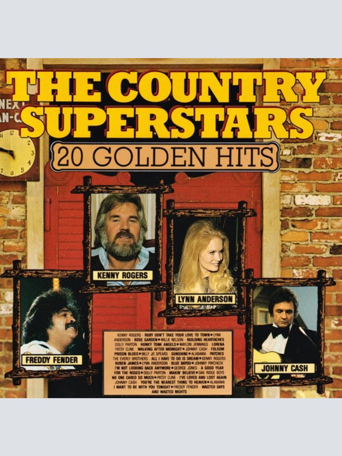 CD, Comp Various - The Country Superstars (20 Golden Hits)