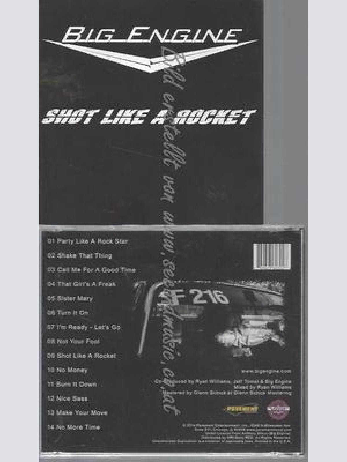 CD--BIG ENGINE--SHOT LIKE A ROCKET