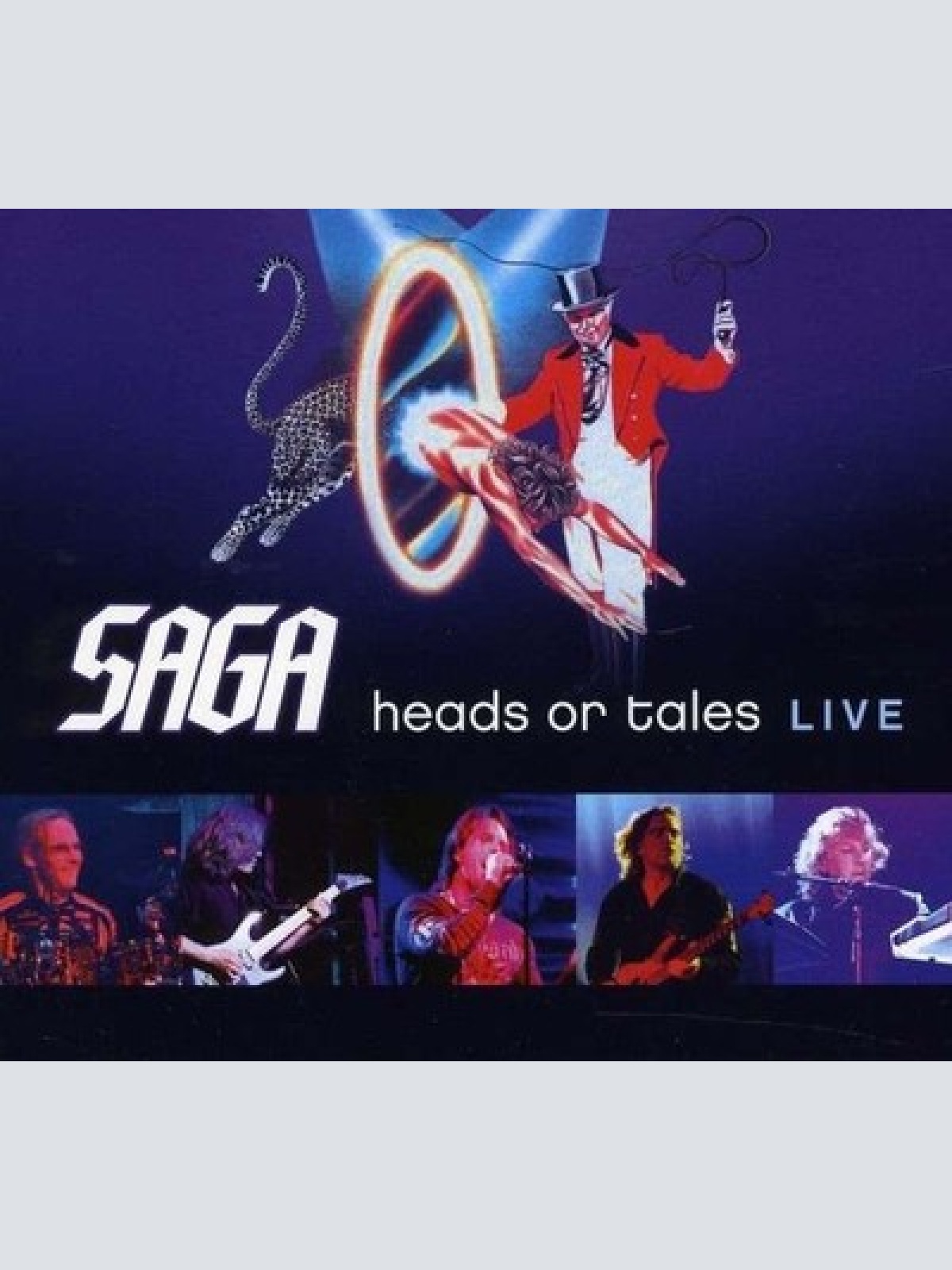 CD, Album Saga (3) - Heads Or Tales Live