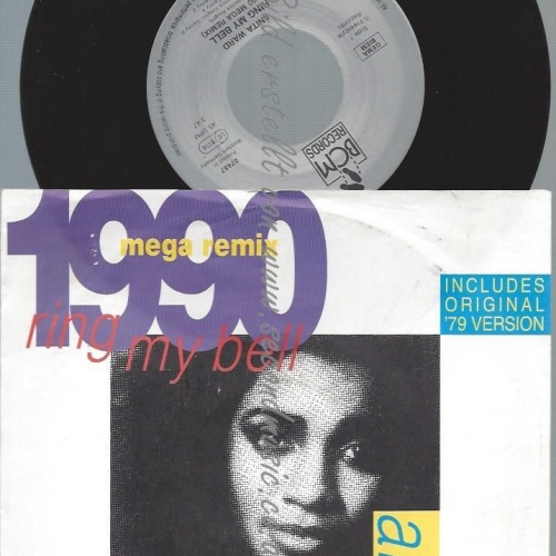 7"   Anita Ward  Ring My Bell - Mega Remix 1990