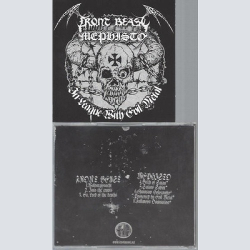CD- Front Beast / Mephisto  – In League With Evil Metal