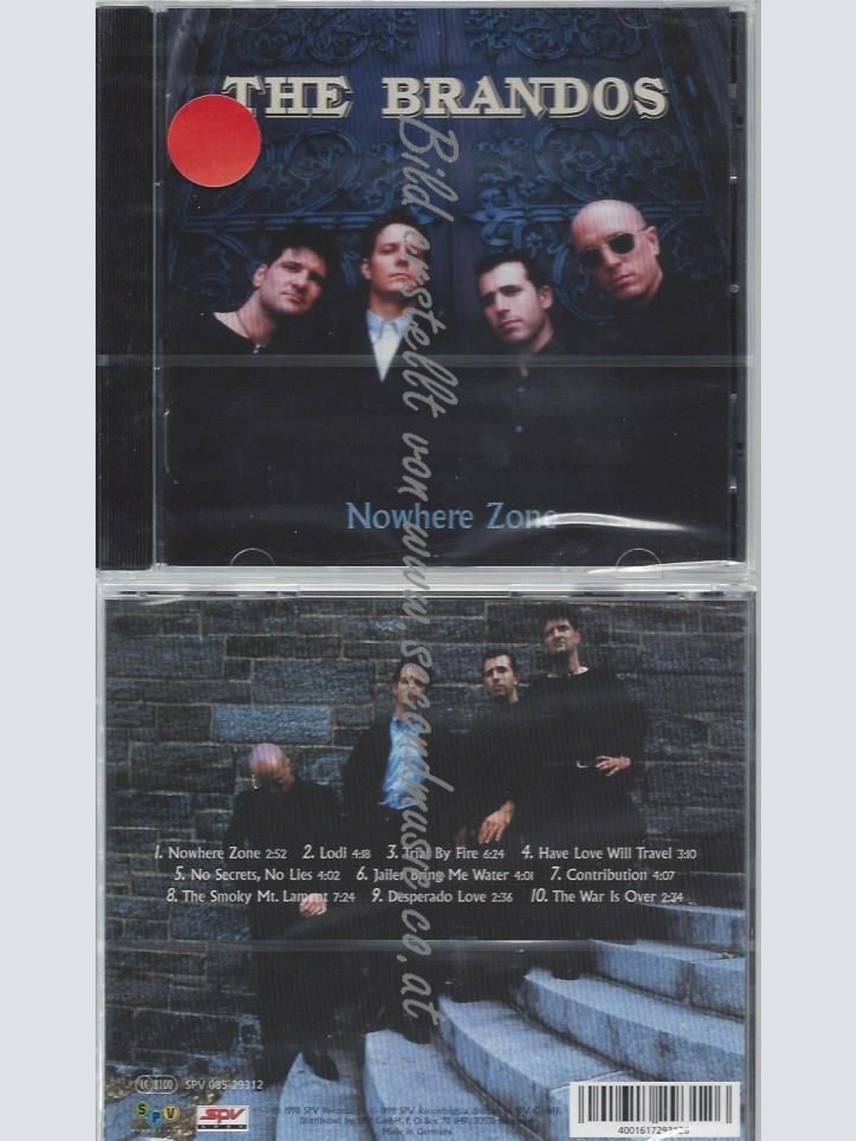 CD-- The Brandos  Nowhere Zone