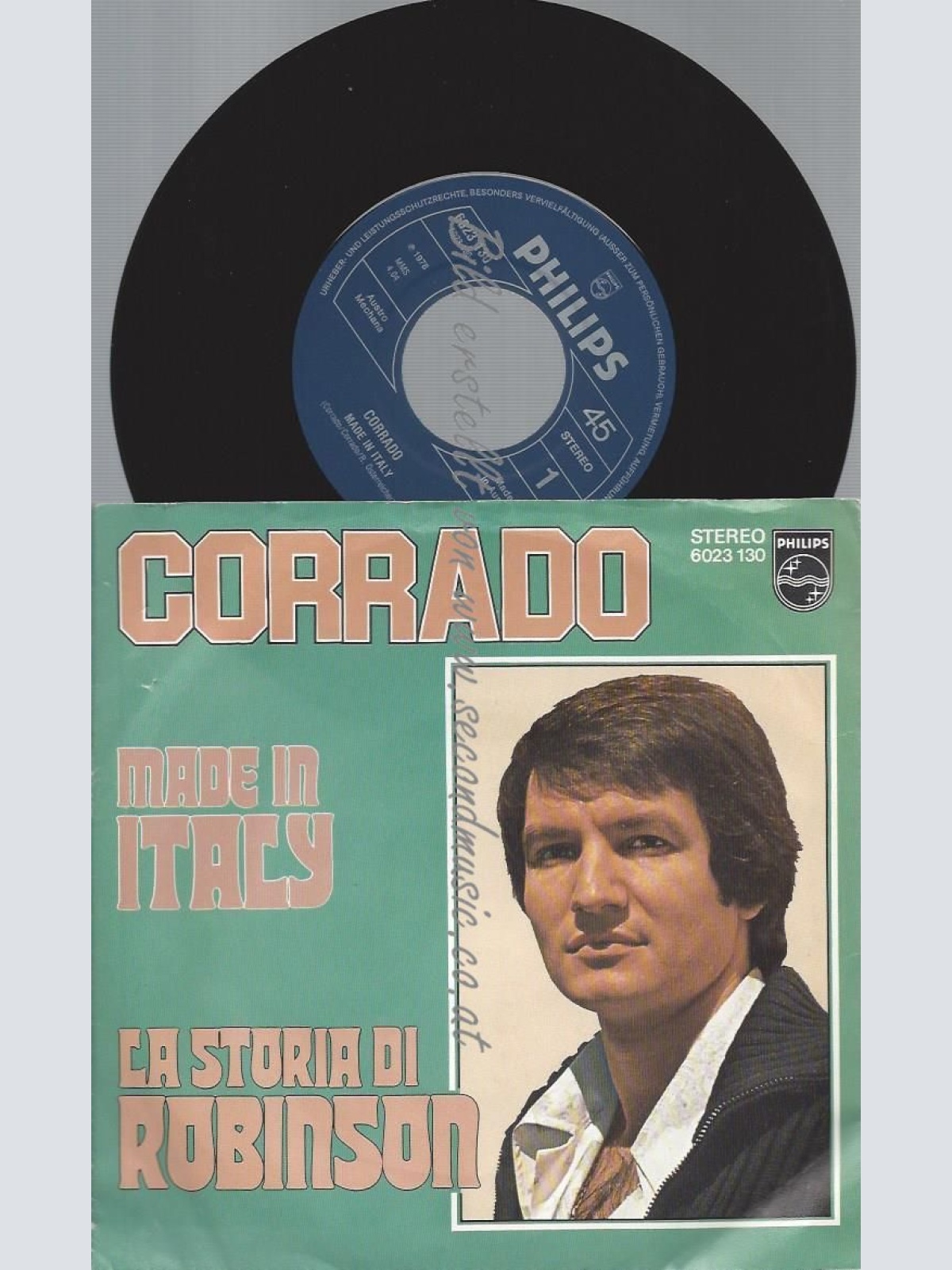 7"   Corrado   Made In Italy  //Richard Österreicher