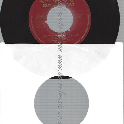 7"    Billy Vaughn And His Orchestra  Billy Vaughn In Caracas