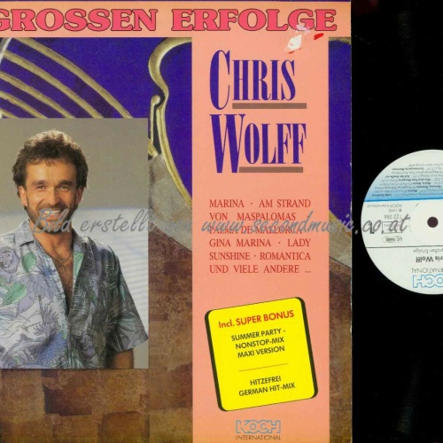 LP--Chris Wolff – Die Grossen Erfolge/ NM