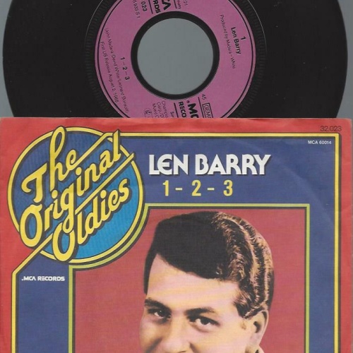 7" Len Barry – 1-2-3 / Bullseye