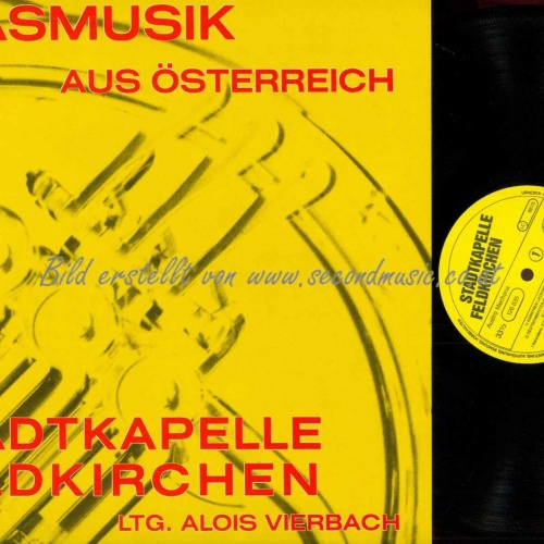 LP-- Blasmusik aus Österreich  -- Stadtkapelle Feldkirchen  / NM