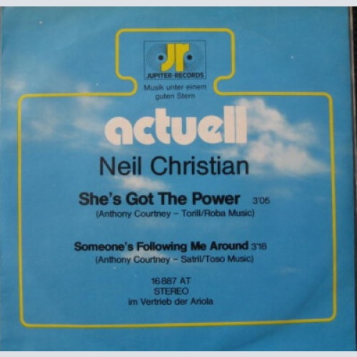 7", Single, Promo Neil Christian (2) - She's Got The Power