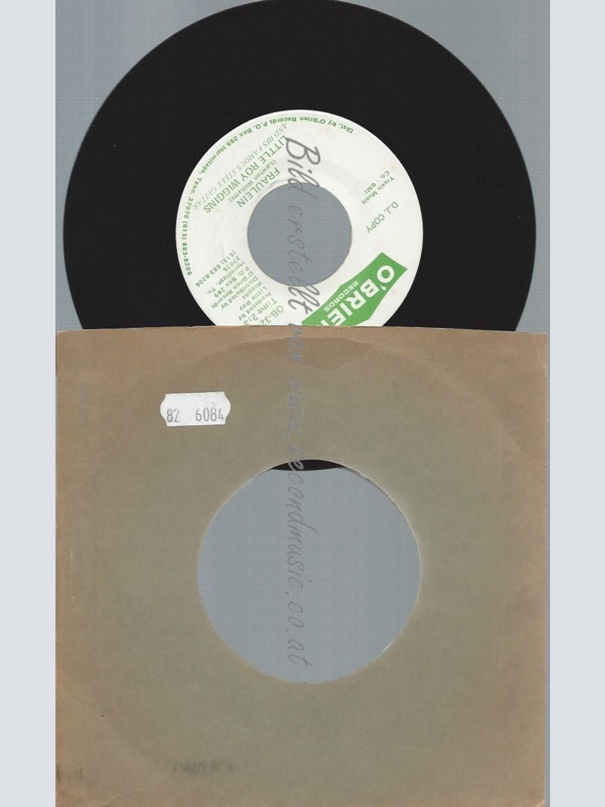 7"    LITTLE ROY WIGGINS FRAULEIN //PROMO