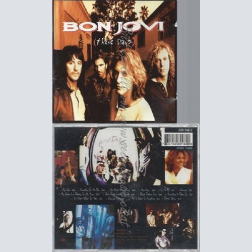 CD--BON JOVI -- -- THESE DAYS