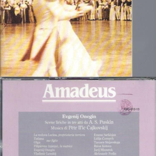 CD- Cajkovskij Evgenij Onegin Vladimir Fedoseev Diretorre