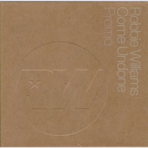 CD, Single, Promo Robbie Williams - Come Undone