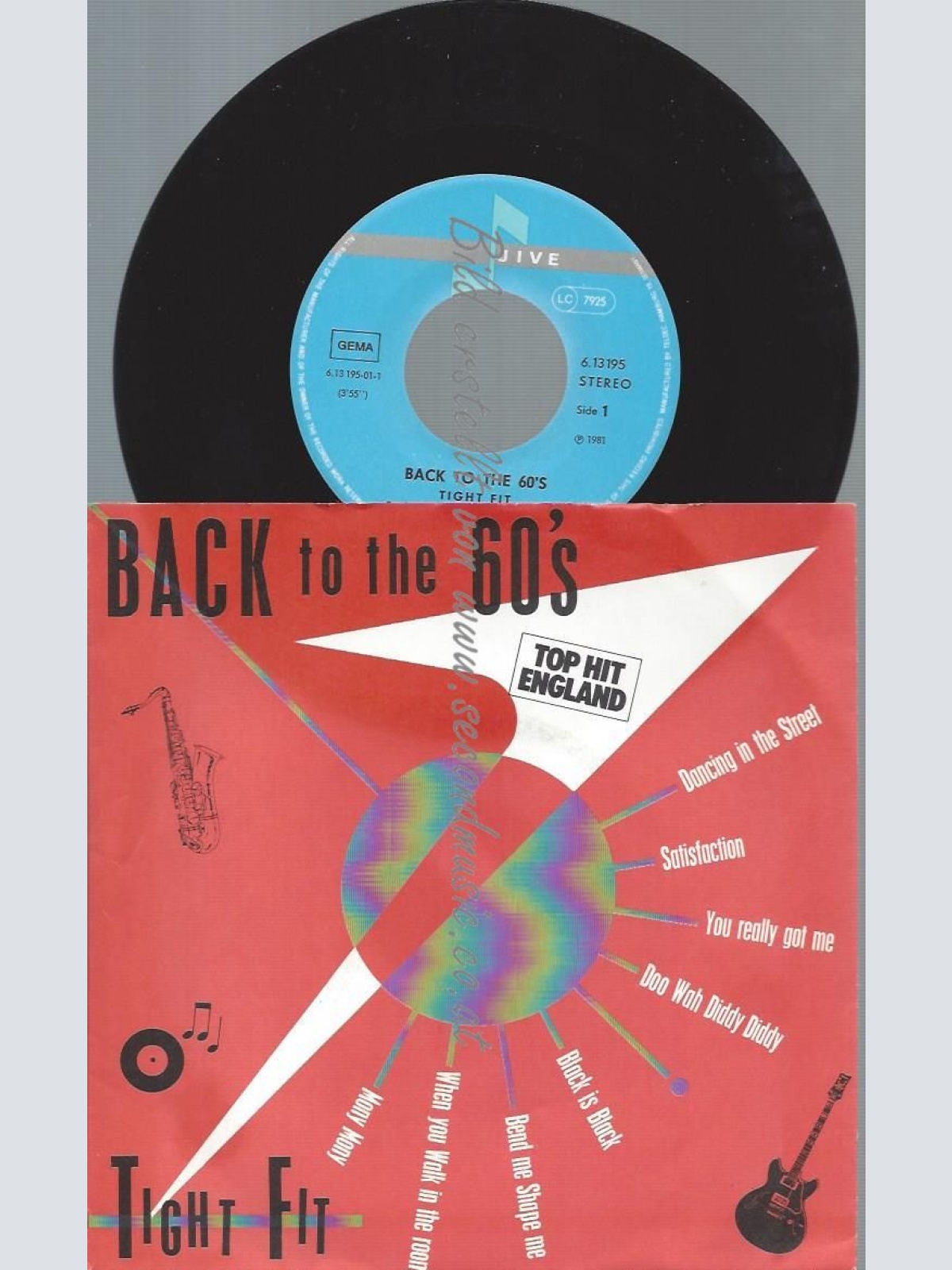 7"    Tight Fit – Back To The 60's