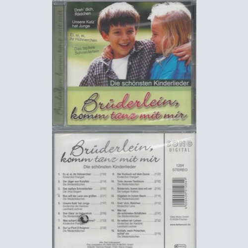 CD--NEU--BRÜDERLEIN KOMM TANZ MIT MIR--DIE SCHÖNSTEN KINDERLIEDER