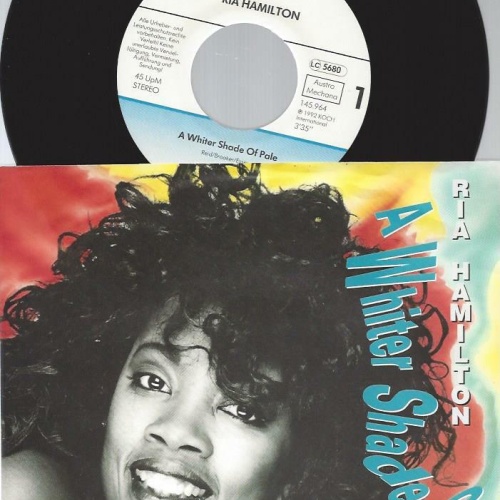7" Ria Hamilton – A Whiter Shade Of Pale