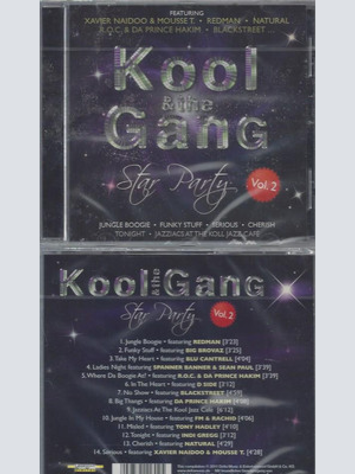 CD--NEU--KOOL & THE GANG--STAR PARTY--VOL 2
