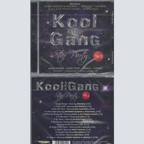 CD--NEU--KOOL & THE GANG--STAR PARTY--VOL 2