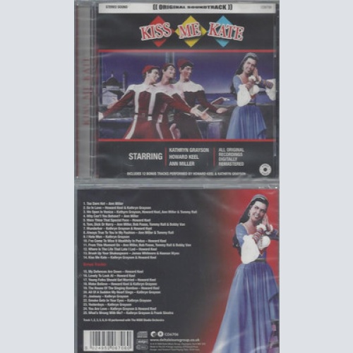 CD--NEU-KISS ME KATE--SOUNDTRACK--