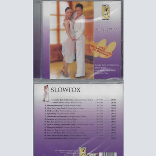 CD--NEU-STRICTLY DANCING SLOW FOX--MIT GRUNDSCHRITTE IM BOOKLET