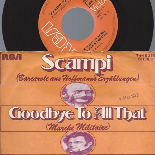 7" Dr. Teleny's Incredible Plugged-in Orchestra  Scampi