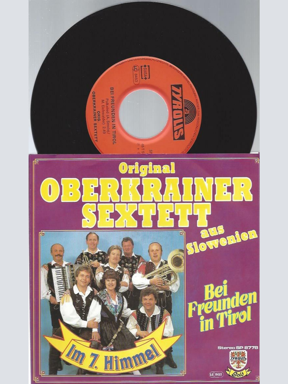 7" Original Oberkrainer Sextett Aus Slownien – Im 7. Himmel