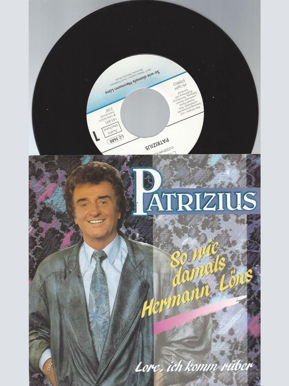 7" Patrizius – So Wie Damals Hermann Löns