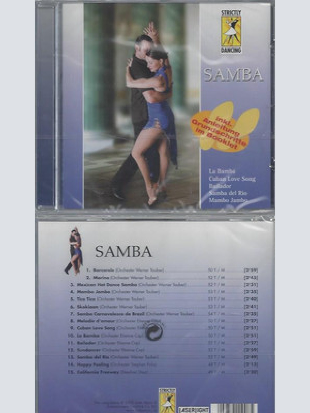 CD--NEU---SAMBA--MIT GRUNDSCHRITTE  ANLEITUNG