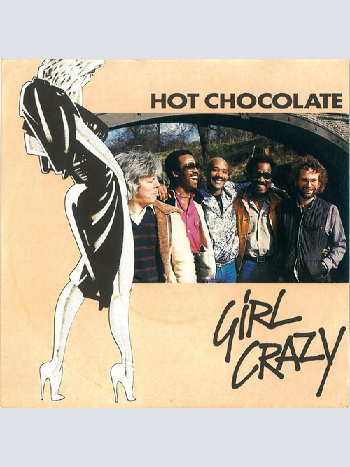 7", Single Hot Chocolate - Girl Crazy