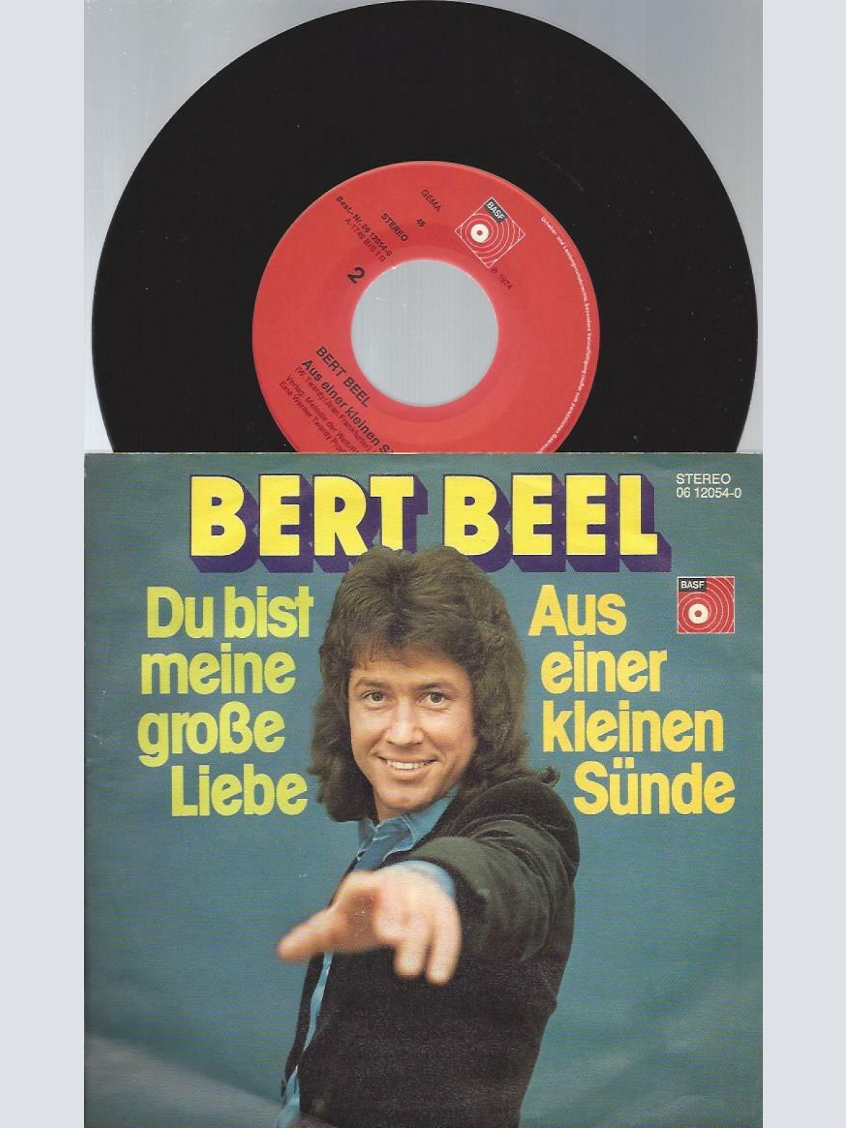 7" Bert Beel – Du Bist Meine Große Liebe