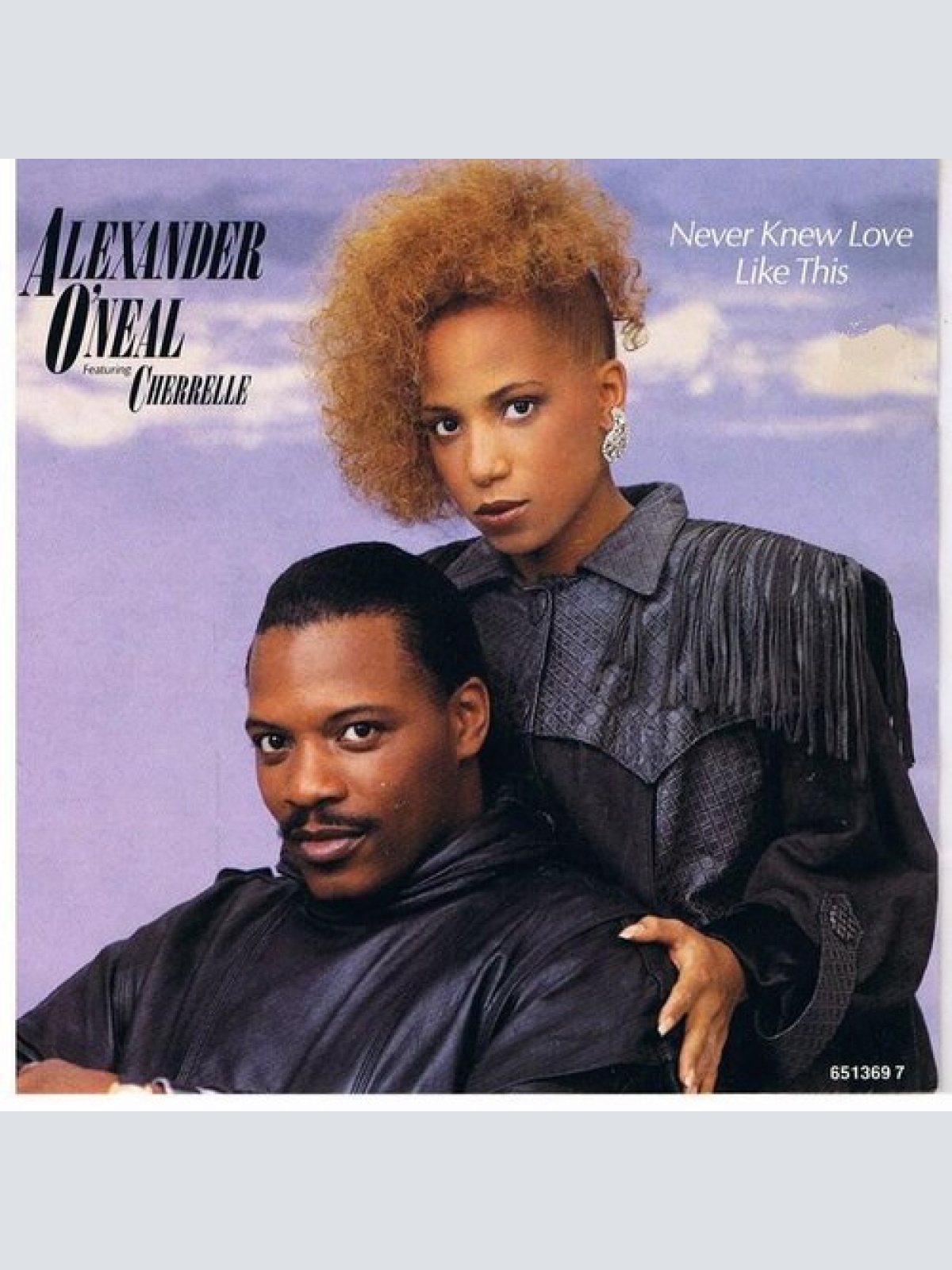 7", Single Alexander O'Neal Featuring Cherrelle - Never Knew Love Like This