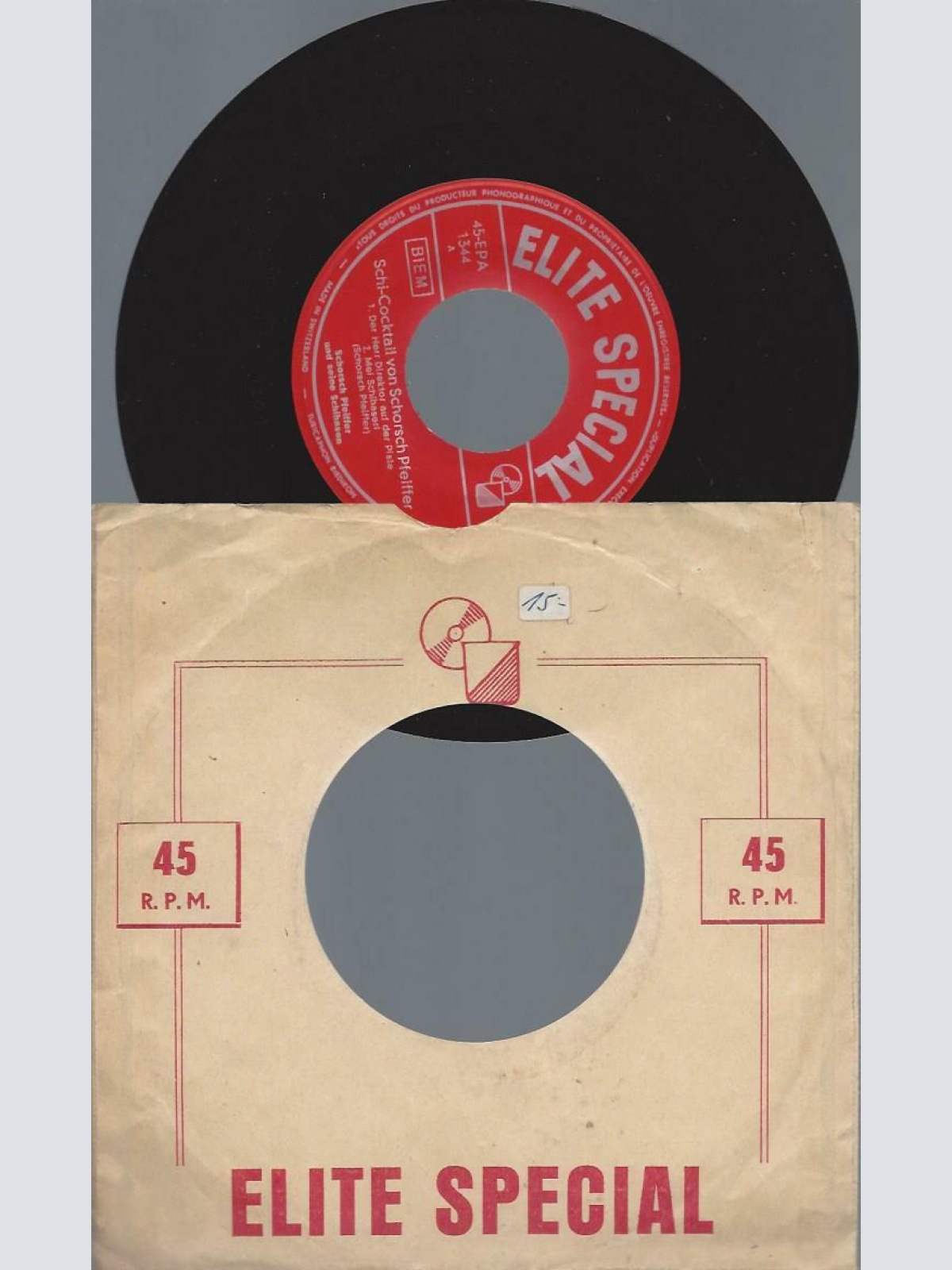 7"   Schorsch Pfeiffer     Schi Cocktail