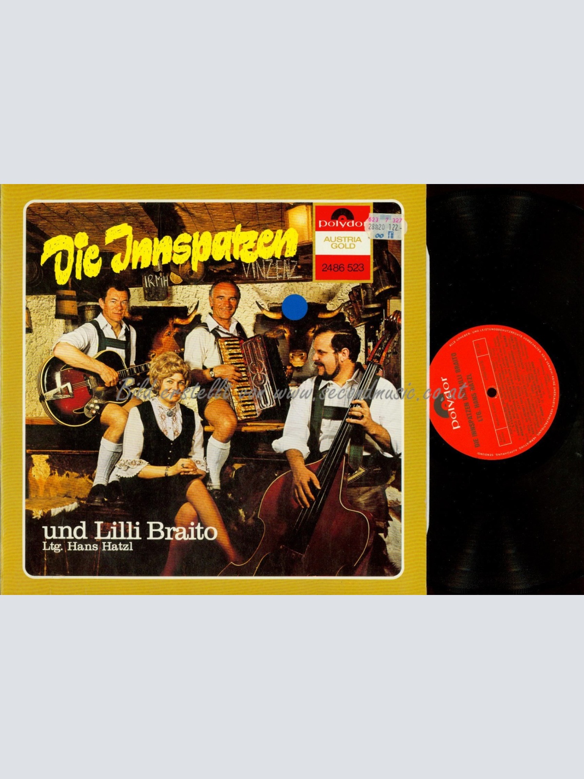 LP--DIE INNSPATZEN UND LILLI BRAITO