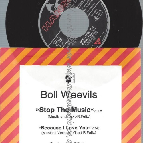 7"   Boll Weevils – Stop The Music