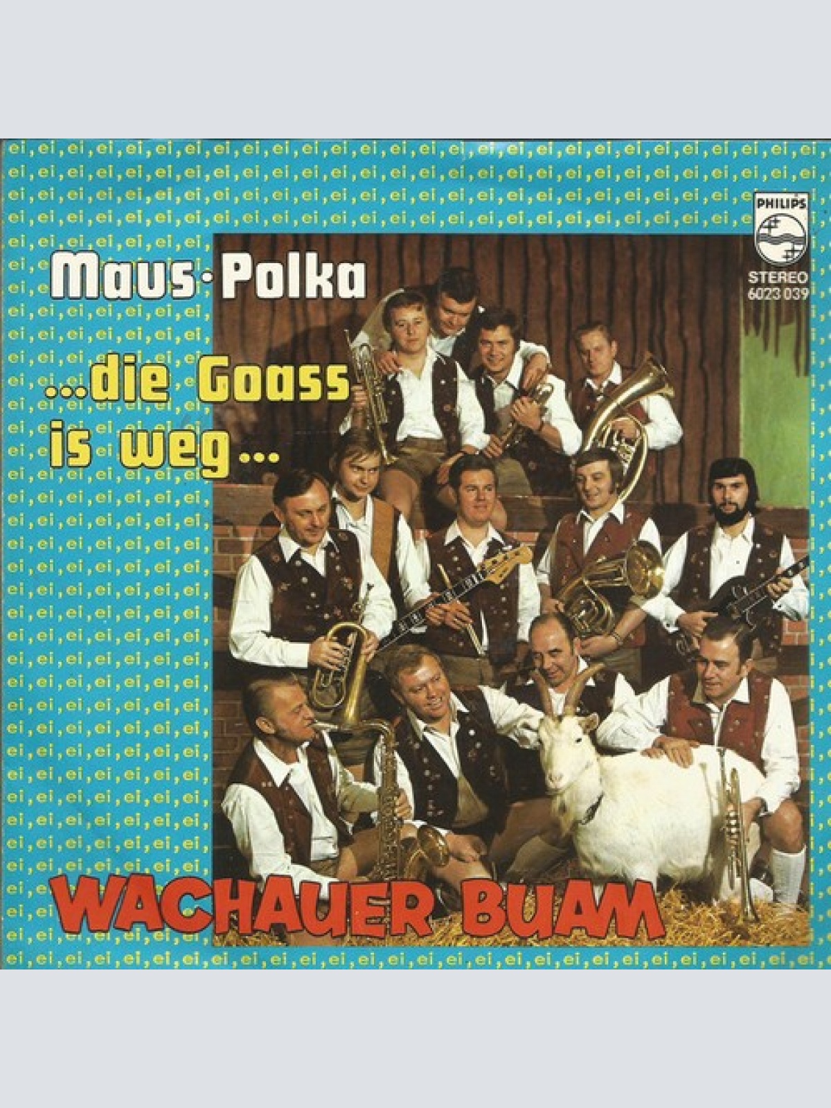 7", Single Wachauer Buam* - Maus-Polka