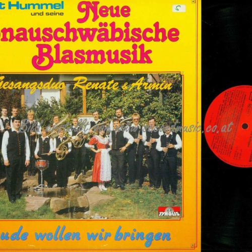 LP-- Neue Donauschwäbische Blasmusik- Freude wollen wir bringen  / NM