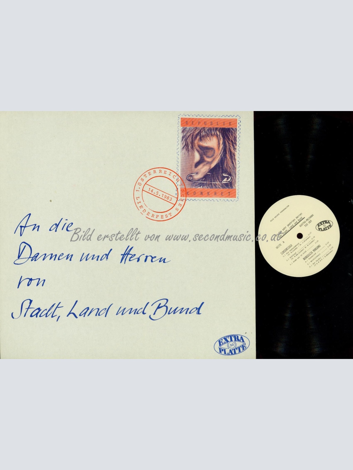 LP-- An Die Damen Und Herren Von Stadt, Land Und Bund // TINTENFISCH// VARIOUS