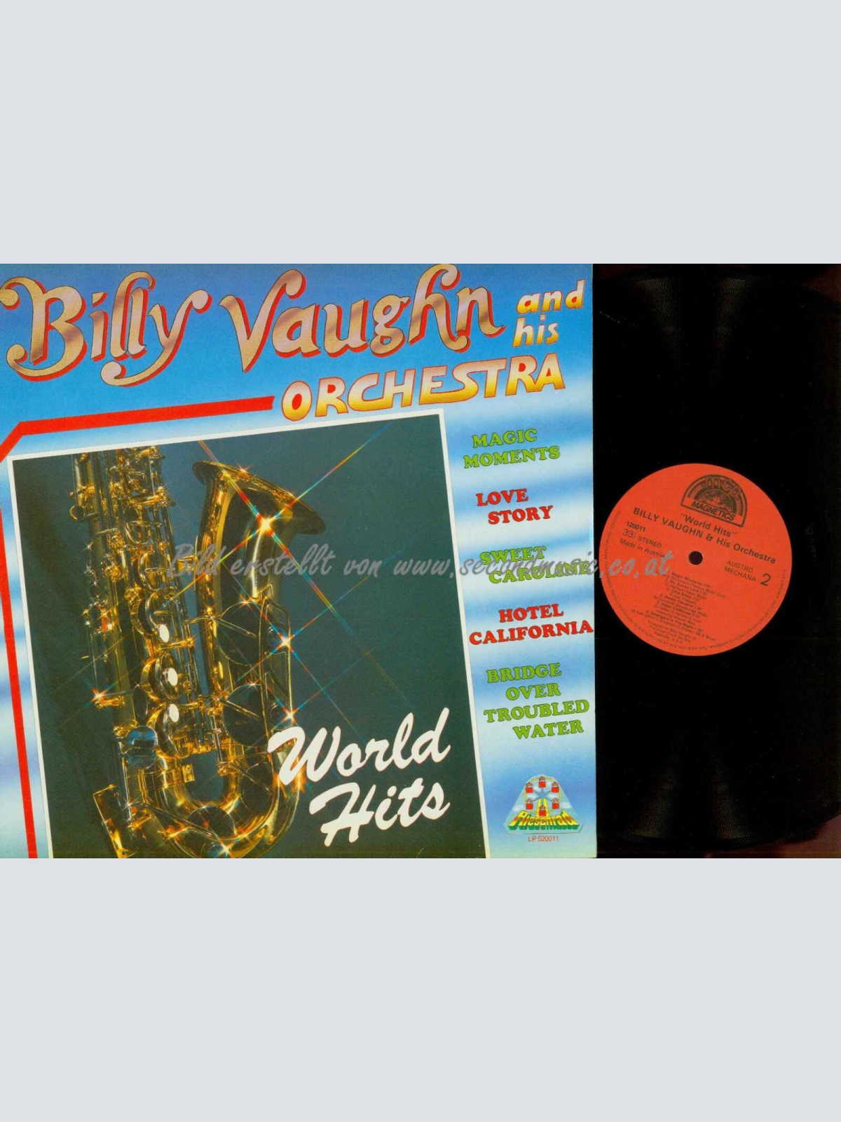 LP--Billy Vaughn And His Orchestra – World Hits / NM