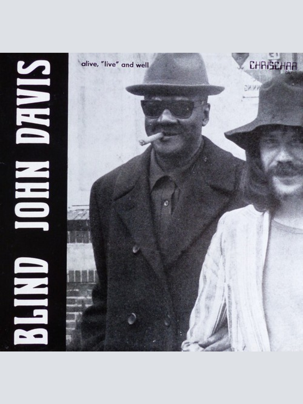 LP Blind John Davis - Alive,"Live" And Well