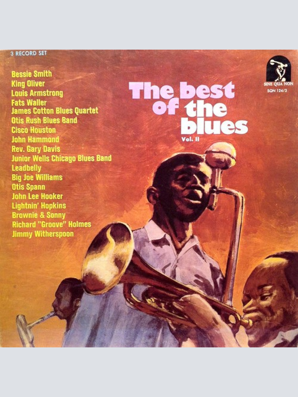 3xLP, Comp, Box Various - The Best Of The Blues - Volume II