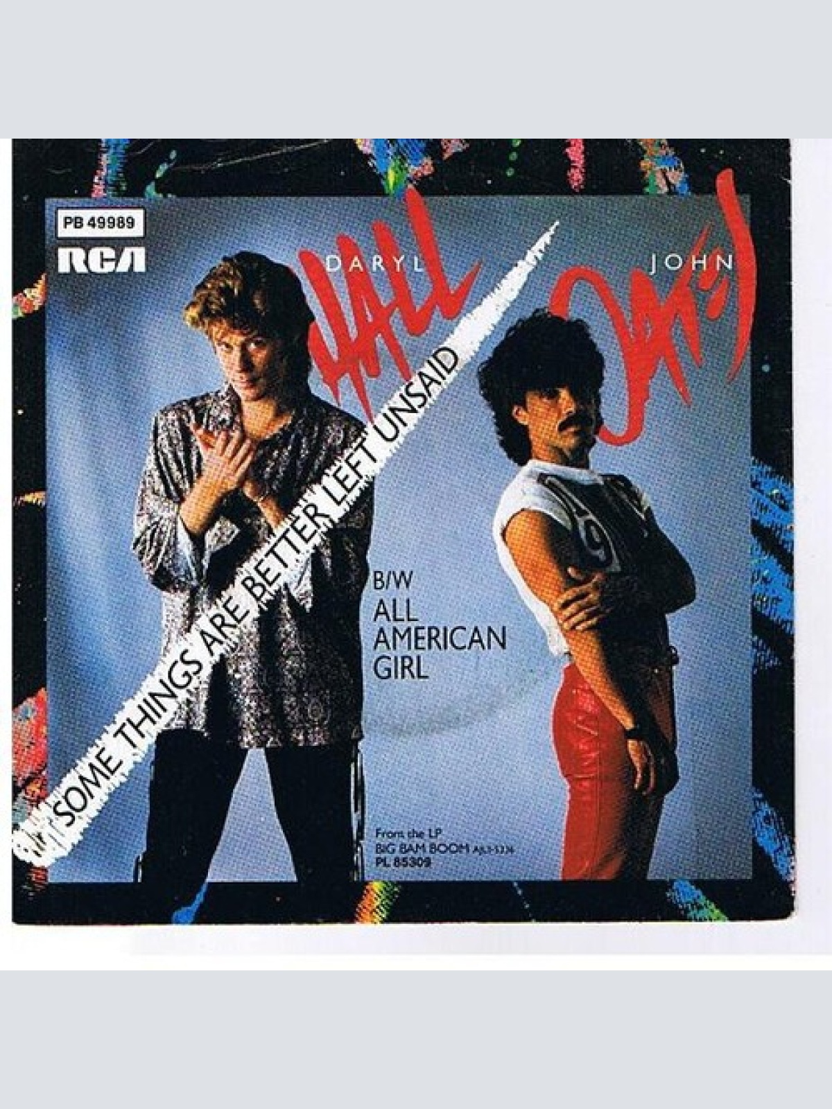 7", Single Daryl Hall / John Oates* - Some Things Are Better Left Unsaid