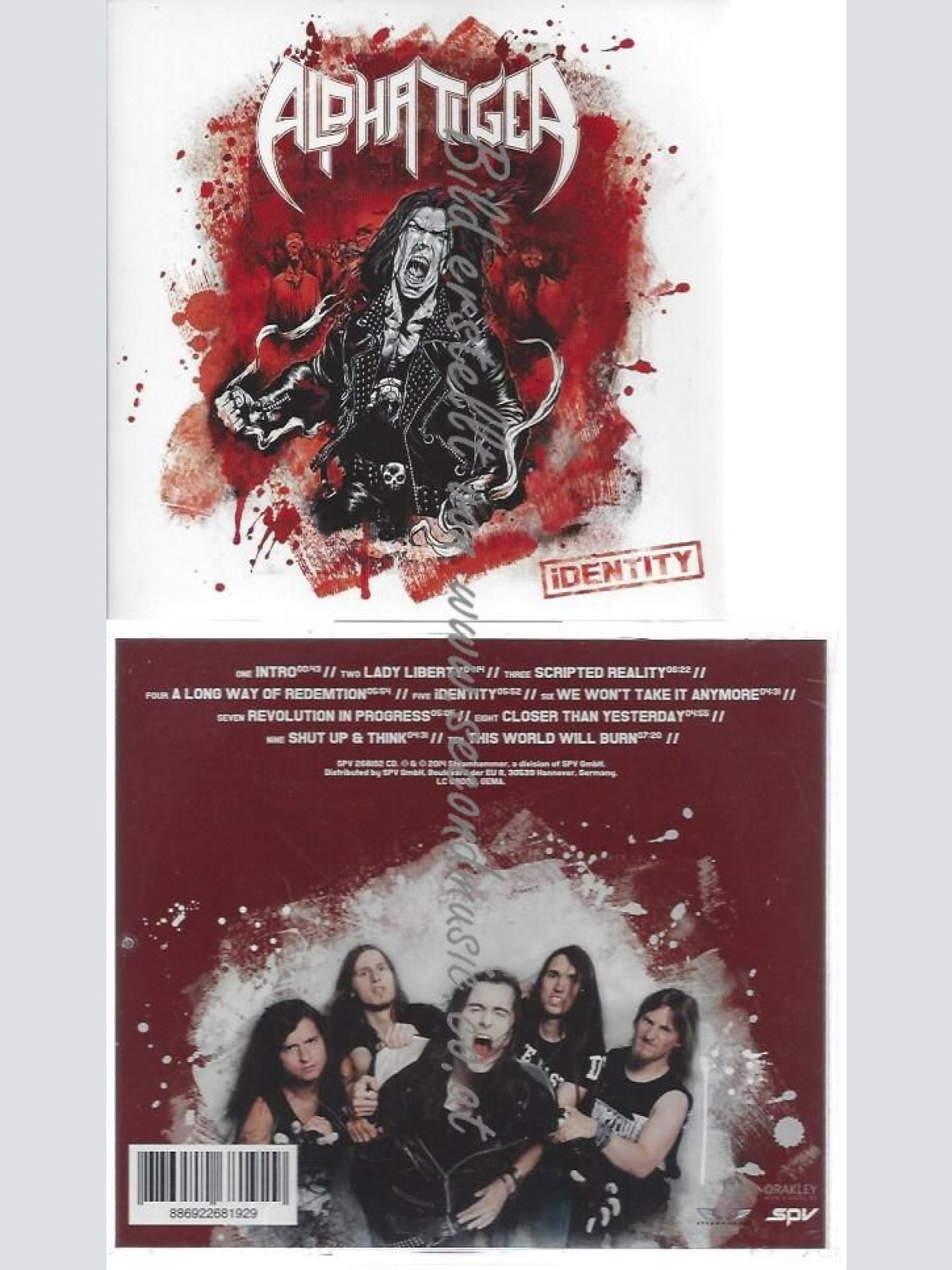 CD--ALPHA TIGER--    IDENTITY