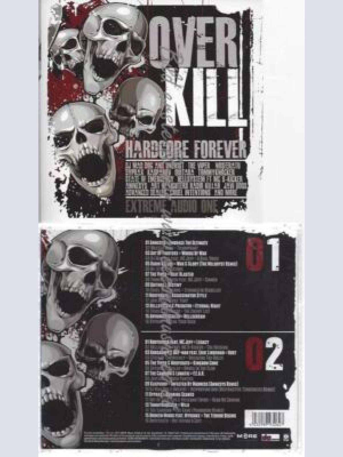 CD--VARIOUS ARTISTS--    OVERKILL - HARDCORE FOREVER