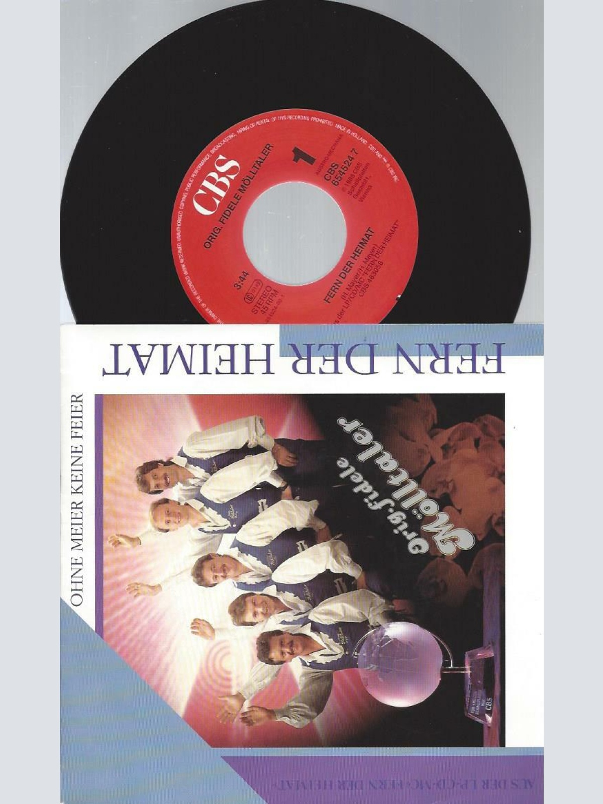 7" Orig. Fidele Mölltaler – Fern Der Heimat