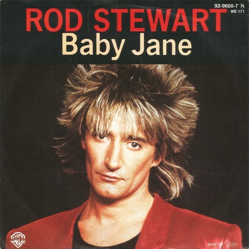 7", Single Rod Stewart - Baby Jane