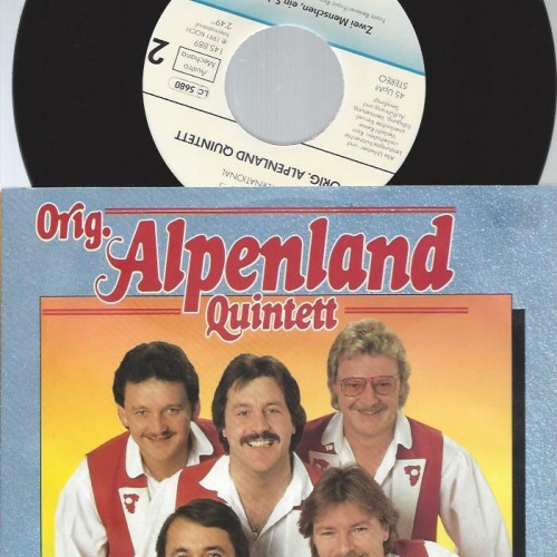 7" Orig. Alpenland Quintett – So Schön Kann Musik Sein