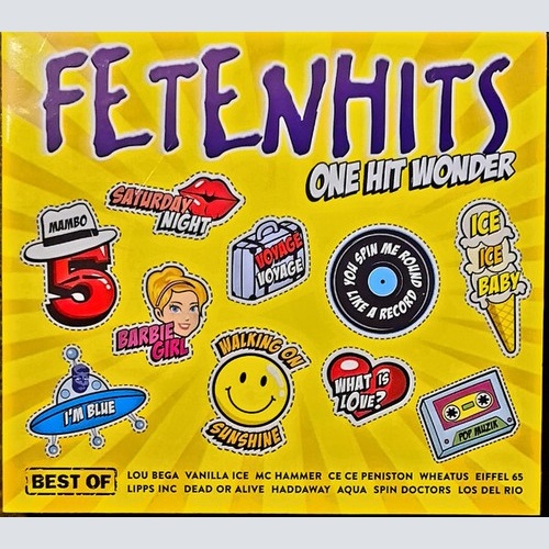 3xCD, Comp Various - Fetenhits - One Hit Wonder - Best Of