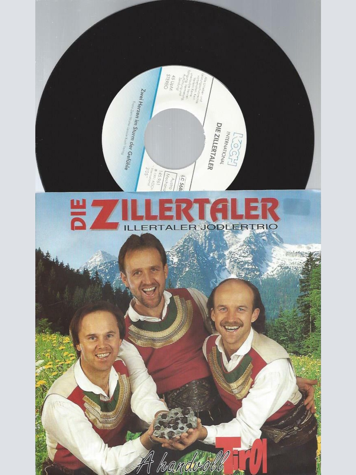 7"  Zillertaler Jodlertrio – A Handvoll Tirol //NM